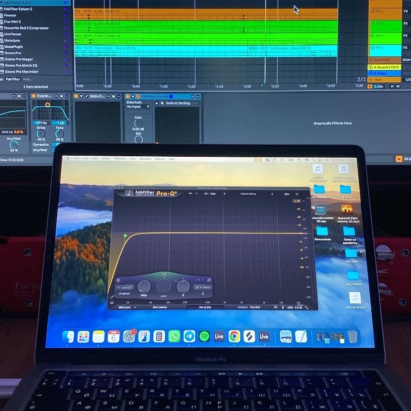 Обучение работе в Ableton Live, создание электронной музыки